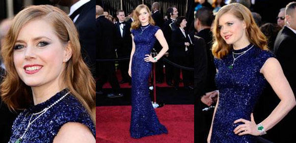 reese witherspoon oscars 2011 red carpet. Amy Adams#39; Makeup Oscars 2011