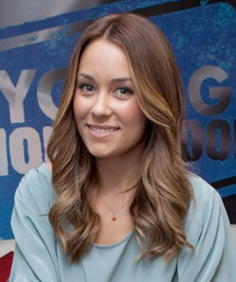 lauren conrad makeup look. Lauren Conrad sporting her new