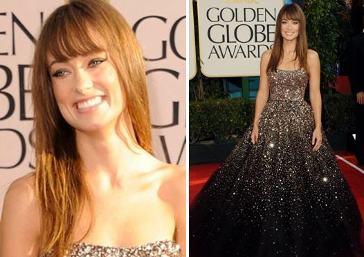 Golden Globes Olivia Wilde 2011. “Olivia#39;s look was inspired by