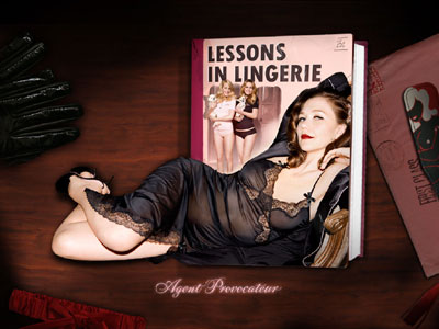 Maggie Gyllenhaal for Agent Provocateur
