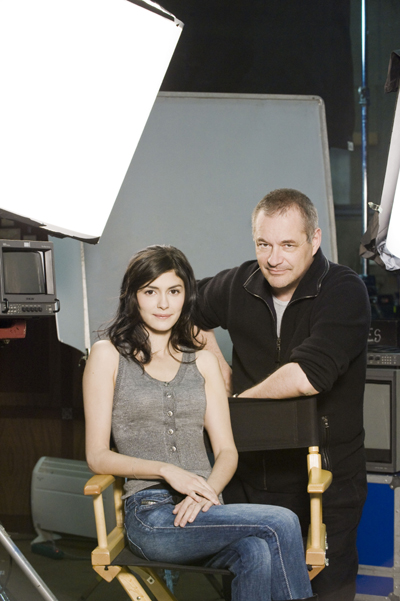 Audrey Tautou and French Director Jean-Pierre Jeunet.