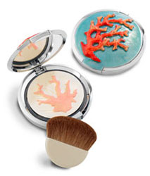 Chantecaille Limited Edition Jay Strongwater Coral Compact