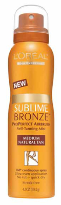 L'Oréal Paris Sublime Bronze ProPerfect Airbrush Self-Tanning Mist