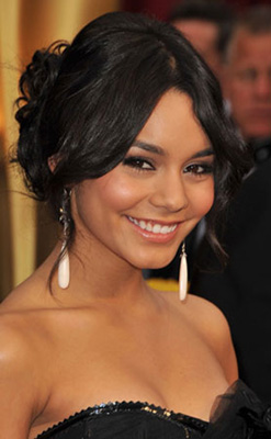 vanessa hudgens makeup dress