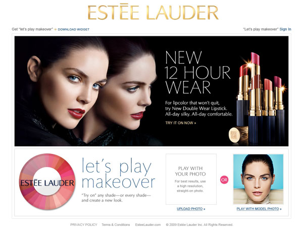 Slick technology Virtual Makeover sites offer free and paid services. 