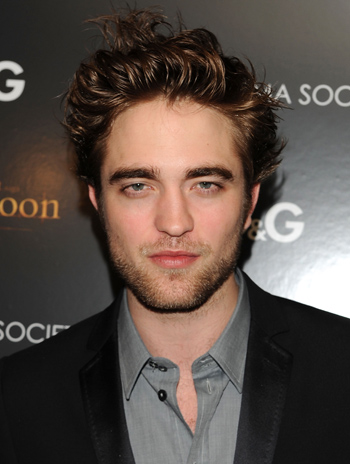 robert pattinson makeup. Robert Pattinson at NY#39;s New