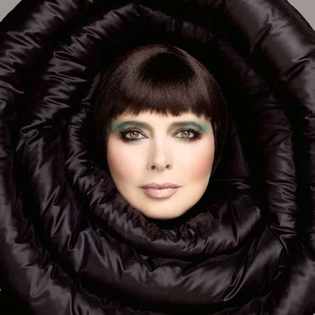 Isabella Rossellini in Junya Watanabe wearing Misfit Duo Eyeshadow