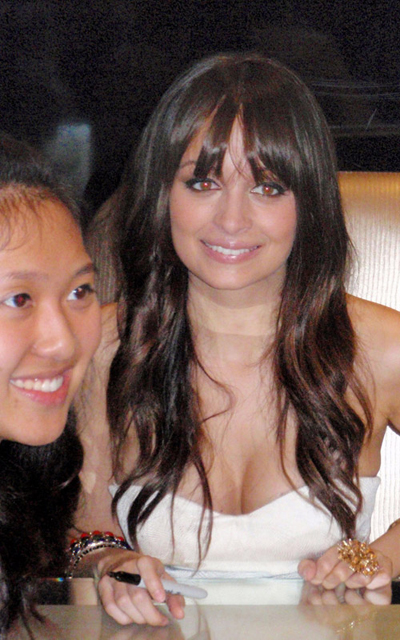 nicole richie brown hair