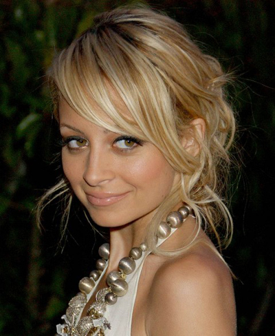 nicole richie eye makeup. Nicole Richie the before photo