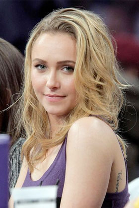 hayden panettiere light brown hair