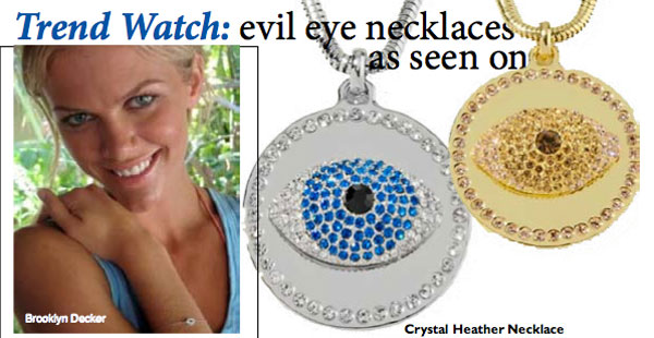 Curations with Stefani Greenfield is offering new evil eye inspired pieces.