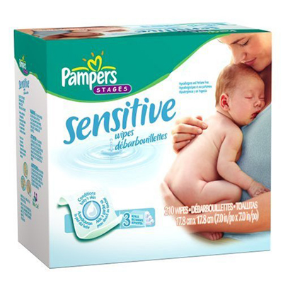 Pampers Sensitive Wipes