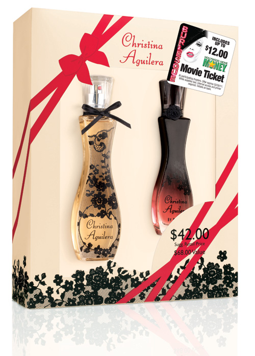 Christina aguilera perfume gift set