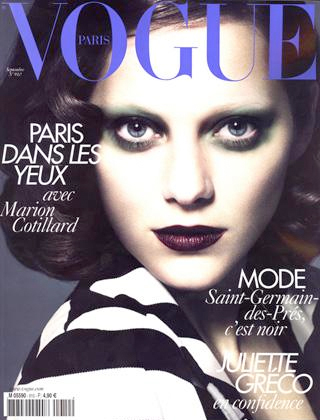 Marion Cotillard is looking fabulous and browless on the cover of Vogue 