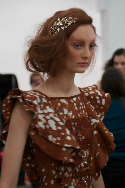 Rodarte Fall 2012 Fashion Show Makeup and Beauty blog