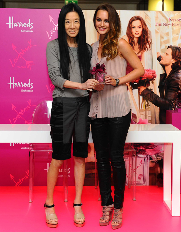 Leighton Meester And Vera Wang Appear At Harrods Of London