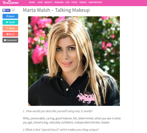 TM & Marta Walsh | Top 20 Beauty Bloggers You Must Follow