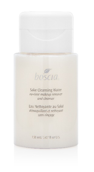 boscia Sake Cleansing Water no-rinse makeup remover and cleanser ($30)