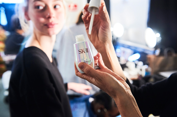 Sk-II & Gucci Westman Backstage At Monse FW’17