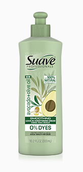 Suave Professionals Avocado + Olive Oil Smoothing Leave-In Conditioning Cream