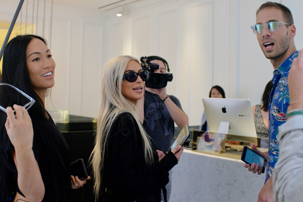 Kim Kardashian West's NYFW "Emergencee" Hair Treatment